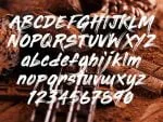 Painting With Chocolate font