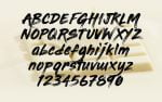 Painting With Chocolate font