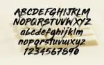 Painting With Chocolate font