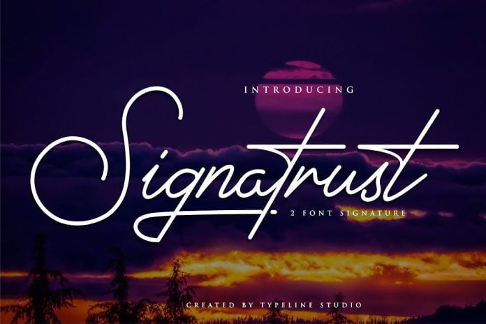Signatrust Elegant Font