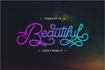 The Beautyline Font + Extra