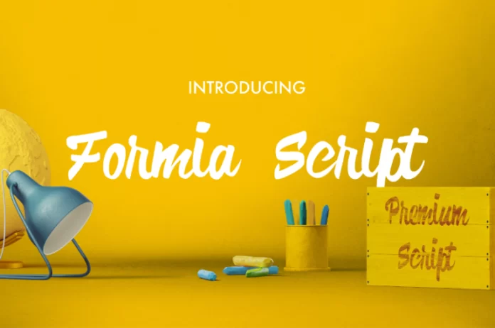 Formia Script Font