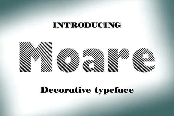 Moare Font