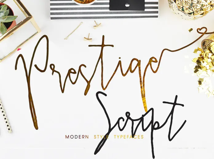 Prestige Script Font