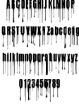 CF My Bloody Valentine font