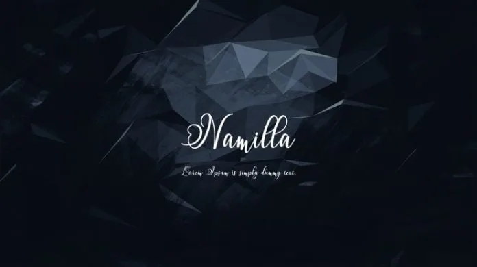 Namilla Font
