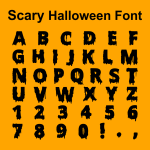 Scary Halloween Font