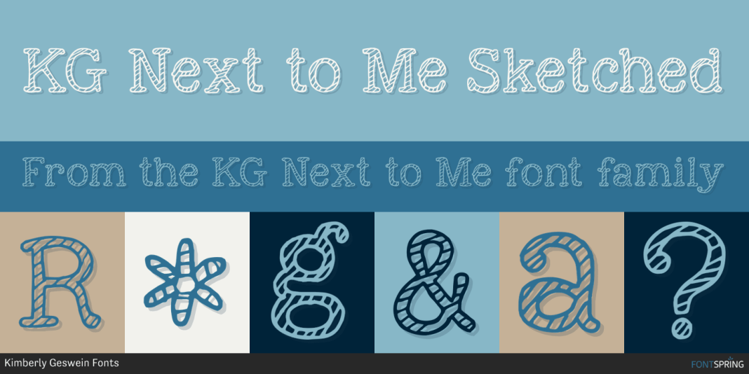 KG Next to Me font