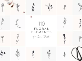 110 FLORAL ELEMENTS