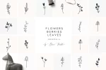 110 FLORAL ELEMENTS
