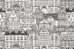 5 Doodle Seamless Patterns