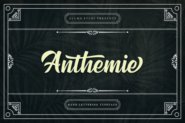 Anthemie Font