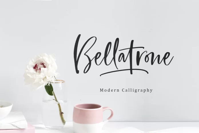 Bellatrone - Modern Script Font