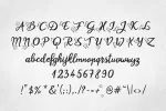 Blysher Font