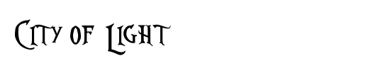 City of Light Font