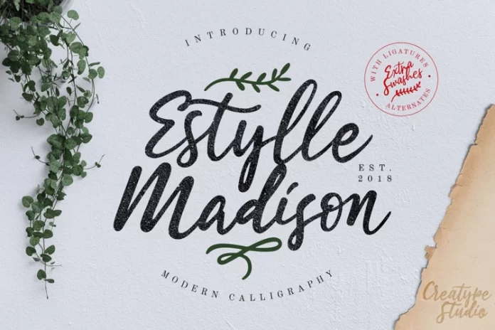 Estylle Madison Font