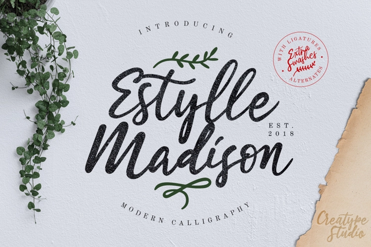 Estylle Madison Font