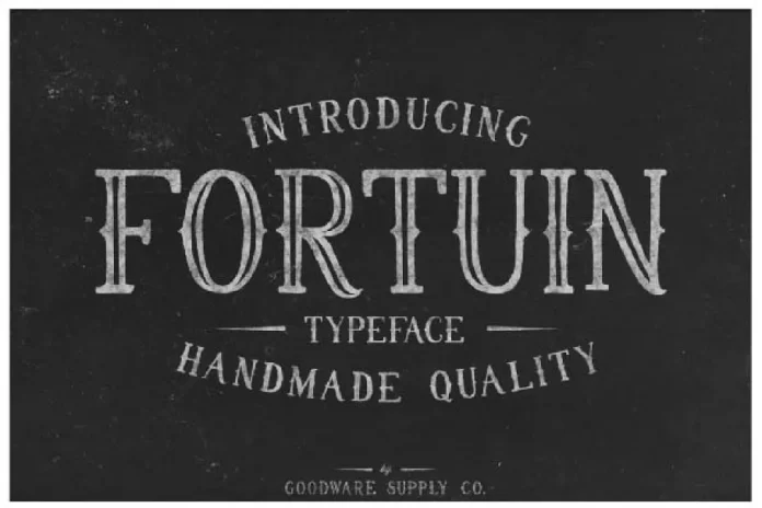 Fortuin Typeface Font