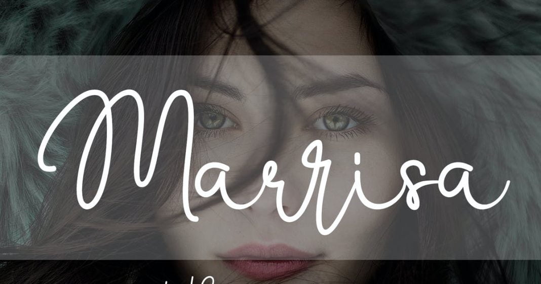 Marrisa - Beautiful Script Font