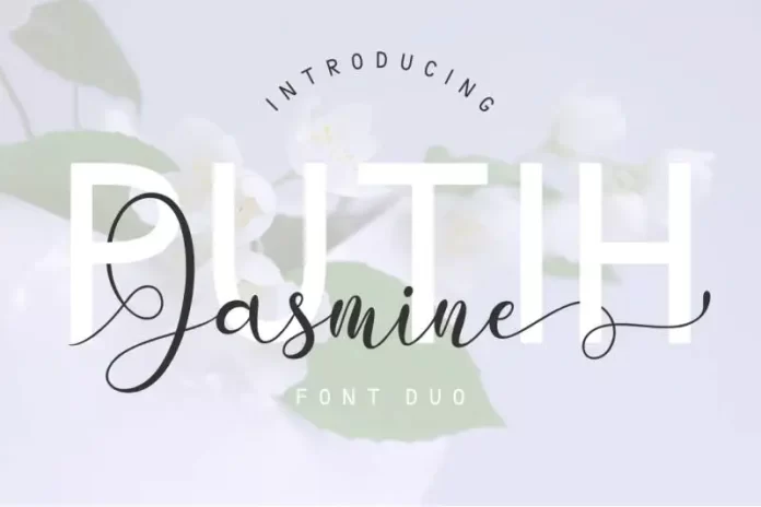 Putih Jasmine Duo Font