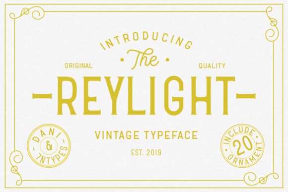 Reylight Font