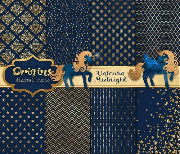 Unicorn Midnight Graphics