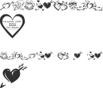 KR Valentines 2006 Four Font