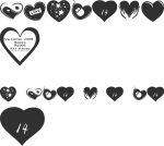 KR Valentines 2006 Six Font