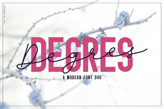 Degres Duo Font