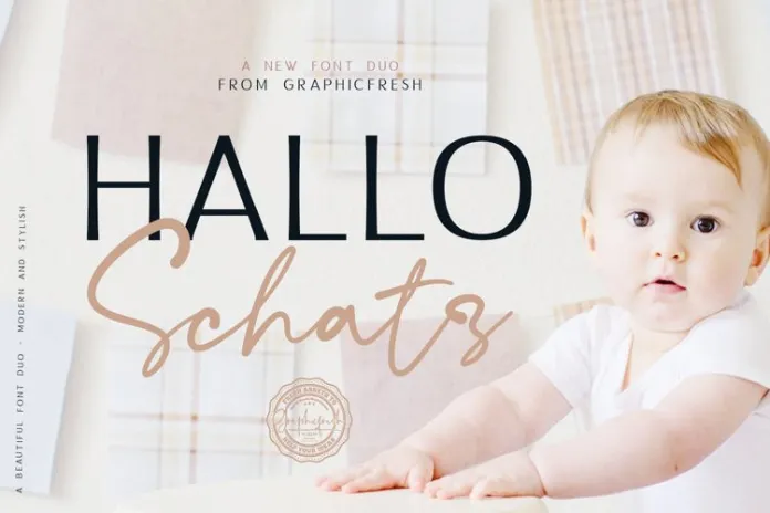 Hallo Schatz Duo Font