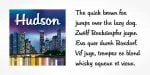 Hudson Font