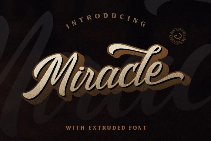 Miracle Script Font