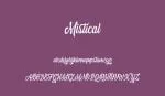 Mistical Font