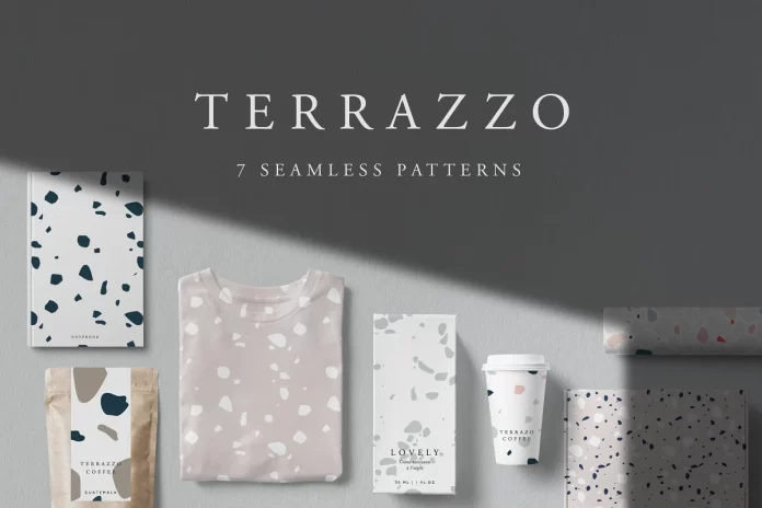 Terrazzo Granito Seamless Patterns