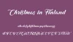 Christmas in Finland Font