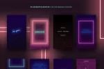 ANIMATED Instagram Story Quotes-Neon
