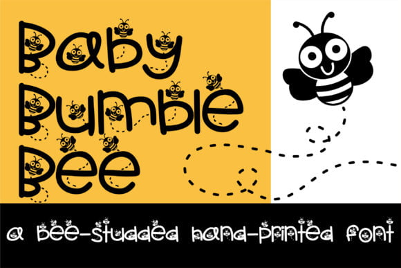 Baby Bumble Bee Font