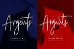Argents Signature Font