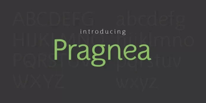 Pragnea Font
