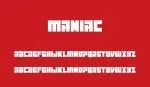 Maniac Font Family