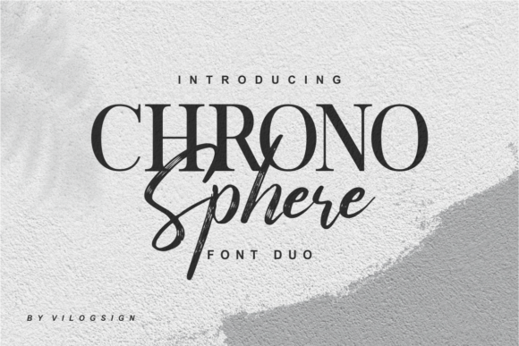 Chrono Sphere Duo Font
