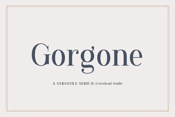 Gorgone Bold Serif