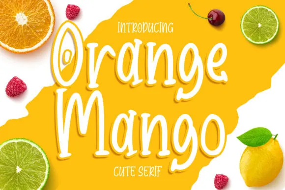 Orange Mango Font