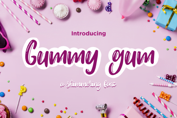 Gummy Gum Font