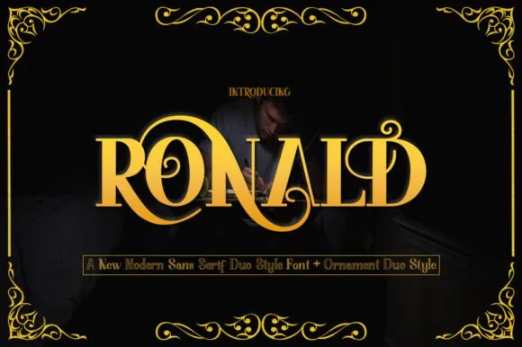 Ronald Family Font