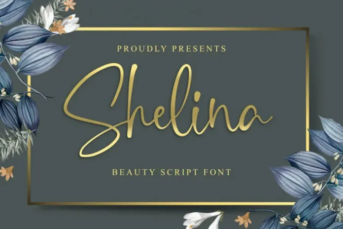 Shelina Beauty Script Font
