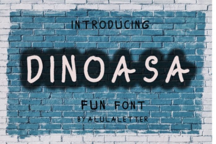 Dinoasa Font