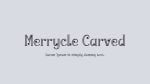 Merrycle Font
