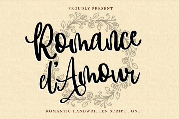 Romance D'Amour Font