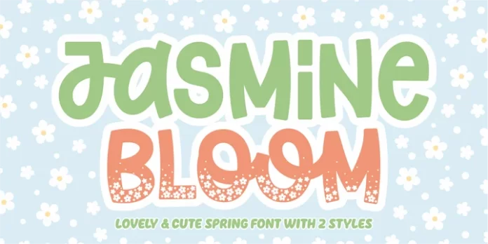 Jasmine Bloom Font
